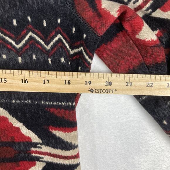 Lauren Ralph Lauren Black and Red Patterned Jacket - Picture 8 of 8